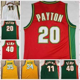 resistant paint UK - Mit68 2021 low-priced Men Retro Classic Basketball Jersey Gary 20 Payton Kevin 35 Durant Shawn 40 Kemp Vintage Breathable short Size S-2XL