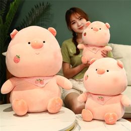 Kawaii Plush Pig Toys Soft Stuffed Animals Doll For Children Girls Christmas Gifts Baby Toys Lovely Kids Sleep Doll Home 220425