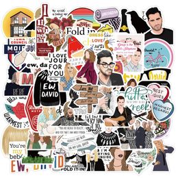 50PCS TV show Adesivi Schitt's Creek Laptop DIY Moto Bagagli Chitarra Skateboard Auto Graffiti Sticker Kid Giocattoli classici