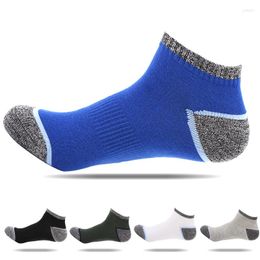 Men's Socks 10 Pairs / Pack Four Seasons Men's Cotton Boat Casual Sweat-Absorbent Breathable Styles