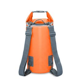 5/10/15/20L Swimming Waterproof Bag PVC Canoeing Kayaking Rafting Outdoor Sports Dry Sack Storage Bags Travel Kit CX220318