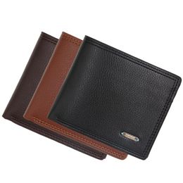 Wallets Men's Short Large Capacity Multifunctional Fashion And Casual Credential Holder Luxury Wallet Bank Card HolderWallets