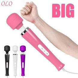 Magic Wand Massager Vibrator sexy Toys for Women Erotic AV Rod Stick G Spot Massage Big Size Clitoris Stimulator