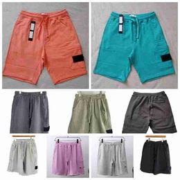 2022 Summer Cotton Terry shorts European American hip hop street style short fashion running loose quick dry Washing process of pure cotton fabric Beach pants