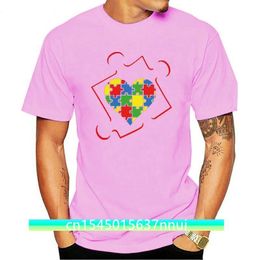 Printed Funny Autism Awareness T Shirt For Women Cute Comics Men And Women T Shirts Clothes ShortSleeve Tee Shirt 220702