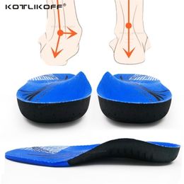 Premium EVA Orthopedic Insole Arch Support Insole For Men Womens Shoes Pad Sports Shock Absorption Massage Deodorant Pad Insert 210402