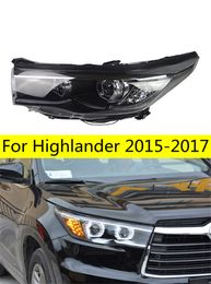 Automobiles Head Lights for Toyota Highlander Headlight 20 15-20 17 Eagle Eye New Kluger Front Lamp Accessories