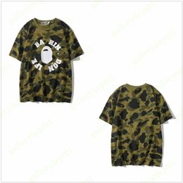 Green mens t shirt designer t shirts women tshirts luminous shark print Reflective Sakura Limited Edition clothes Classic tshirt graphic tees t-shirt D6