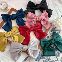 Hair Accessories Oversized Butterfly Clips Pins For Girls Grips Bowknot Children Kids BarrettesHair
