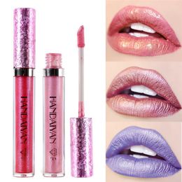 Lip Gloss Glitter Liquid Lipstick Shiny Sparkling Diamond Mermaid Waterproof Long Lasting Lipgloss Korean MakeupLip