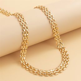 Sexy Vintage Cuban Chunky Thick Waist Belly Chain for Women High Quality Iron Gold Color Body Jewelry Gift Steampunk