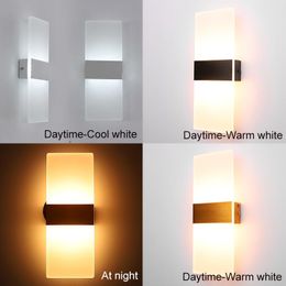 Wall Lamps Fashionable LED Lamp Bedroom Bedside Stairs Corridor Simple Light 110V 220V Decorative