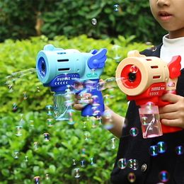 Cute Automatic Bubble Machine Kids Princess Game Toy Outdoor Child Soap Bubble Blower Machine Magic Guns Bride Wedding Bubbles 220621