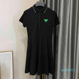 Women Dress Fashions Designer 2022 New Summer Casual Sport Style Lady Short Sleeve Comfortable Woman Classic Dresses Ladies Clothing