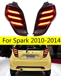 Automotive Parts Taillight For Spark 2010-2014 LED Taillights Rear Lamp LED Signal Reversing Parking Lights Daytime Running Lamps