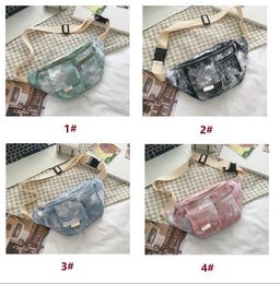 Brand Tie-dye Bumbag Fashion Waist Bag Fanny Pack Belt Chest Bags Fitness Running Belt Jogging Pouch Waterproof Passport Pockets Adjustable Organizer