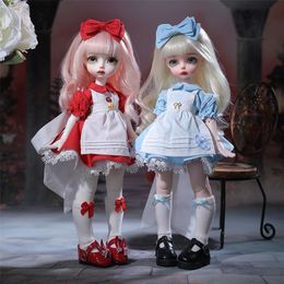 Roko & Nitta Doll BJD 1/6 Trio s Movable Joint Fullset Fashion Toys for Girls Gifts YOSD Cute 220505