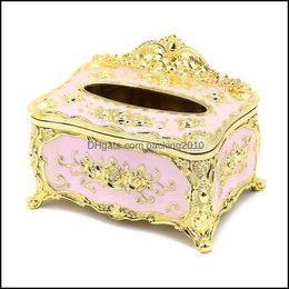 Tissue Boxes Napkins Table Decoration Accessories Kitchen Dining Bar Home Garden Box Paper Holde Dhean