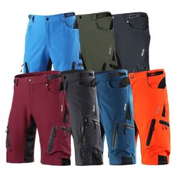 Mens Cycling Shorts Breathable Loose Fit Outdoor Sports Running MTB Mountain Bicycle Riding Trousers Bike 220721