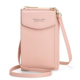 Wallets Women Shoulder Straps Bag Multifunctional Mobile Phone Clutch Leather Wallet For Lady Large Capacity Travel Card HolderWallets