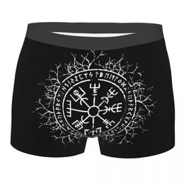Underpants Men's Viking Yggdrasil Runes Uhtred Underwear Humor Boxer Shorts Panties Homme Soft S-XXLUnderpants