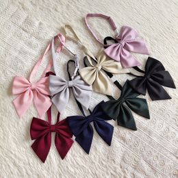 Japanese Style Uniform Jk Bow Tie Colorful Womens Shirts Bowtie School Wedding Party Bowknot Butterfly Knot Suits Accessories