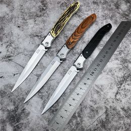 Russian High Heel Folding Knife 420 Stainless Steel Outdoor Defense Hunting Knife Camping Jungle Survival Automatic auto Pocket EDC