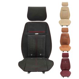 NEW 3 In 1 Car Seat Cover Cooling & Warm Heated & Massage Chair Cushion with 8 Fan Multifunction Automobiles Seat Covers H220428