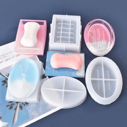 -Seifen Silikonform Schmucktablett Epoxidharzgussform für DIY Ring Dish Halter Aufbewahrungsbox Home Dekoration 20220613 T2