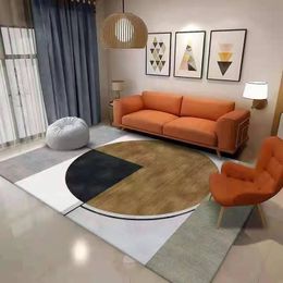Carpets High Quality Modern Geometric For Home Bedroom Living Room Decoration Bedside Sofa Floor Mats Washable Non-slip Area Rug