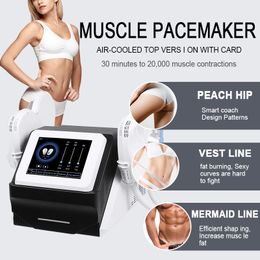 Hi Ems/Emt Body Sculpt 2/4 handles With RF Muscular Fat Loss Slimming Machine Ems Electric Muscle Stimulator Shaping Machine