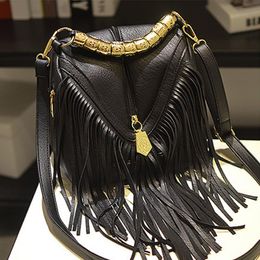 Evening Bags Fashion Tassel Women Small Shoulder Bag Ladies Vintage Handbag Woman Messenger Female Fringed Crossbody Bolsas De Mujer