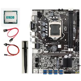 Motherboards Set B75 Motherboard Practical Computers Accessories Professional LGA1155 Computer Accessory USB Adapter Mining Device For PCMot