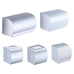 Modern high quality Toilet Paper Holders Wall-mounted Waterproof Roll paper box toilet paper bathroom Hardware accessories T200425