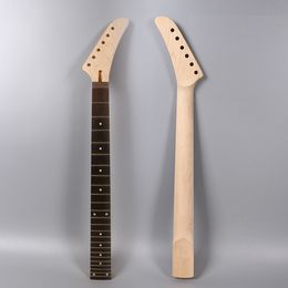 guitar necks unfinished UK - Banana Electric Guitar Neck 24fret 25.5in Maple Diy Guitar Projec Unfinished #X