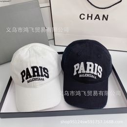 2022 same highquality and correct Paris embroidered sunscreen baseball caps on the website of family Bs6712937
