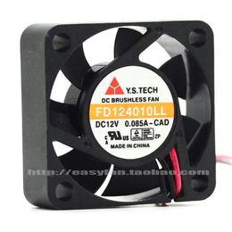 Wholesale fan: FD124010LL 4010 12V 0.085A 4CM two-wire ultra-quiet silent fan
