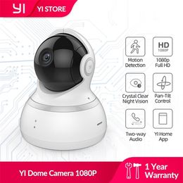 pan tilt wireless baby monitor Canada - YI Dome Camera 1080P Pan Tilt Zoom Wireless IP Baby Monitor Security Surveillance System 360 Degree Coverage Night Vision Global 2222K