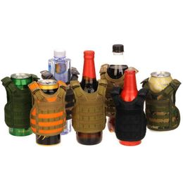 Tactical Backpacks Protective sleeve for water bottle and cup Molle style Bar decorations