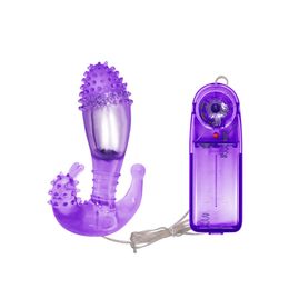 Anchor Vibration 3-points Massager Pubic Anal Clitoris Stimulator Vibrating Dildo sexy Toy for Women Female Couples Adults 18