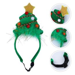 Dog Apparel Christmas Headband Creative Pet Hair Hoop Tree Headdress Funny Cat Dogs Puppy AccessoriesDog