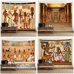 Tapestries SepYue Ancient Egyptian Mural Wall Hanging Art For Living Room Bedroom Dorm Decor TapestryTapestries