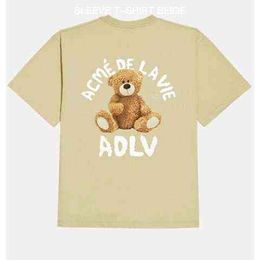 Adlv Dongdamen T-shirt Acme De La Vie Teddy Bear Spring / Summer 1 t-shirt fashion t shirts for men tshirts brands Q2