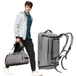Outdoor Bags Waterproof Men Sports Gym For Shoes Storage Yoga Fitness Bag Multifunction Travel Handbag Training Anti-Theft BackpackOutdoor