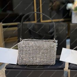 Artwork Rhinestone Tote Bag Women Luxury Totes Evening Fashion Shoulder Bags Lady Handbag Wallets Vintage Handbags Cosmetic Cases Designers Coin Purses Shopping