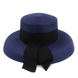 Wide Brim Hats Straw Hat Big Women Summer Outdoor Travel Beach Vacation Seaside Sun Sunhat Bucket 2022Wide