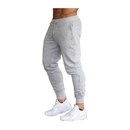 joggers men pantalon Solid sweatpants Grey thin skinny pants ropa hombre tracksuit casual trousers gym spodnie dresowe fitness 220509