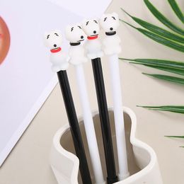 Gel Pens 24 Pcs Creative Cute Cartoon Puppy Style Pen Office Supplies Student Stationery Wholesale Kawaii