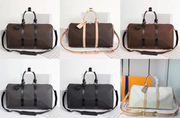 2022 luxury fashion men women high-quality travel duffle bags brand designer luggage handbags With lock large capacity sport bag size:54CM