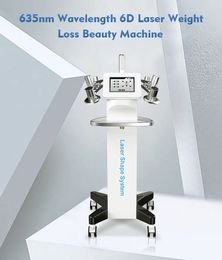 Professional Lipo Laser 6d Body Contouring Slimming Beauty Equipment Weightloss Ems Massaging Body Sculpt Shaping Machine